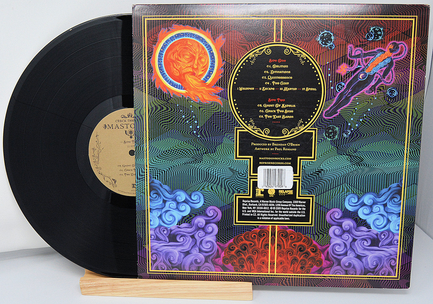 Mastodon ‎– Crack The Skye, Black, Vinyl Record Album LP, Metal – Joe's ...