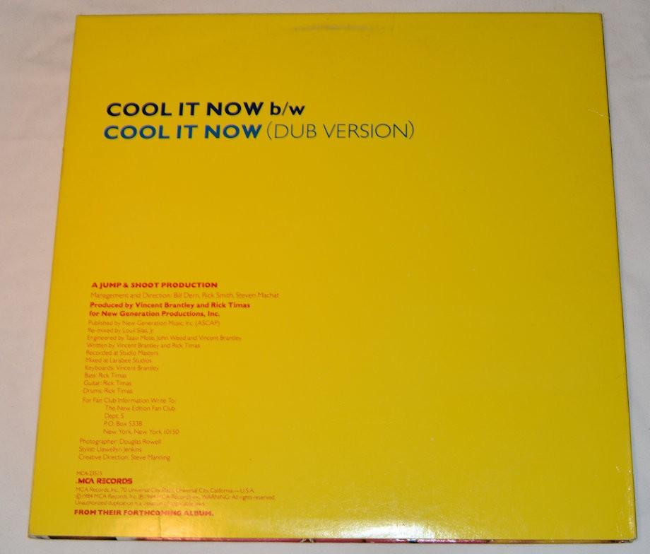 New Edition - Cool It Now