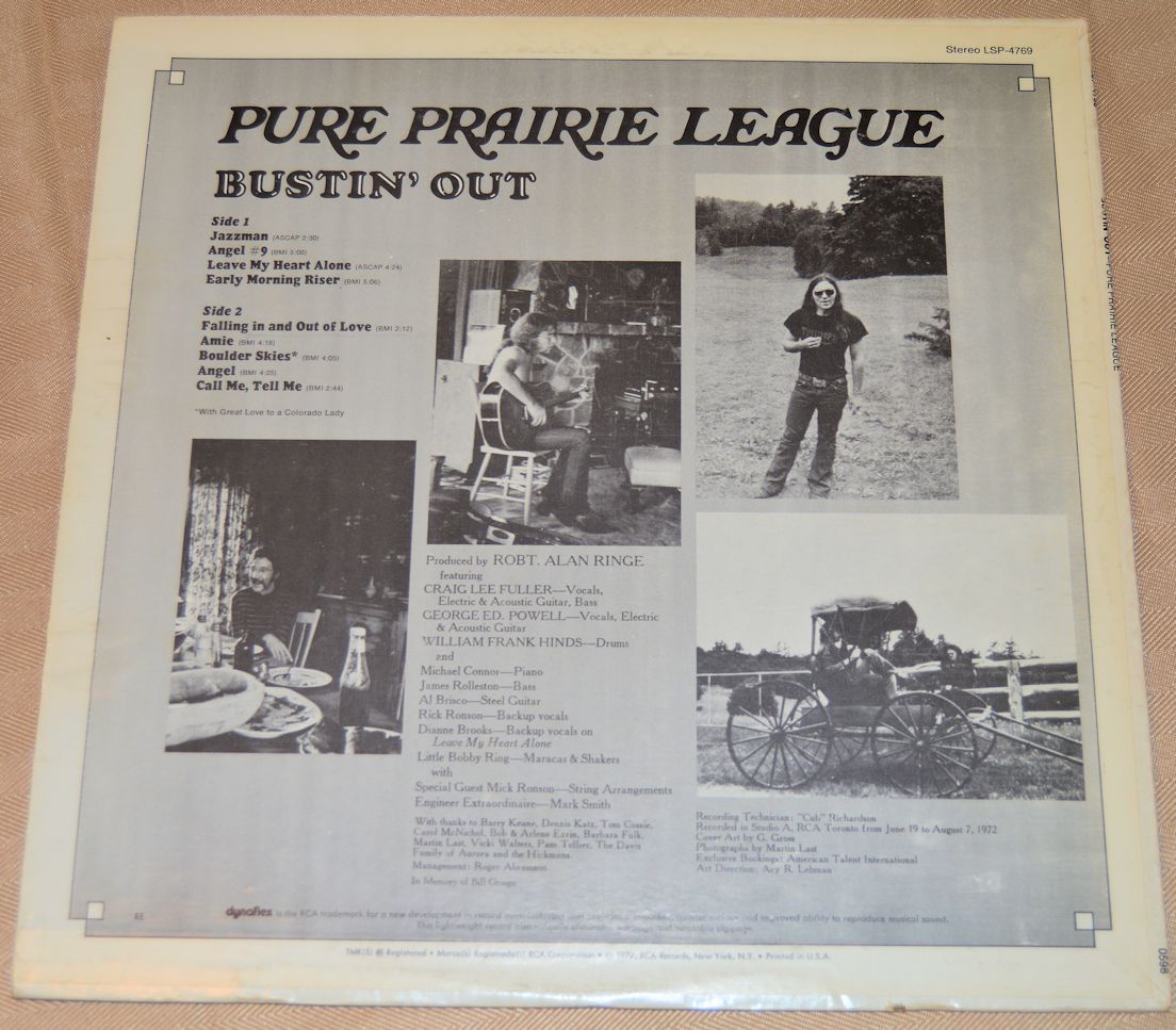 Pure Prairie League - Bustin' Out