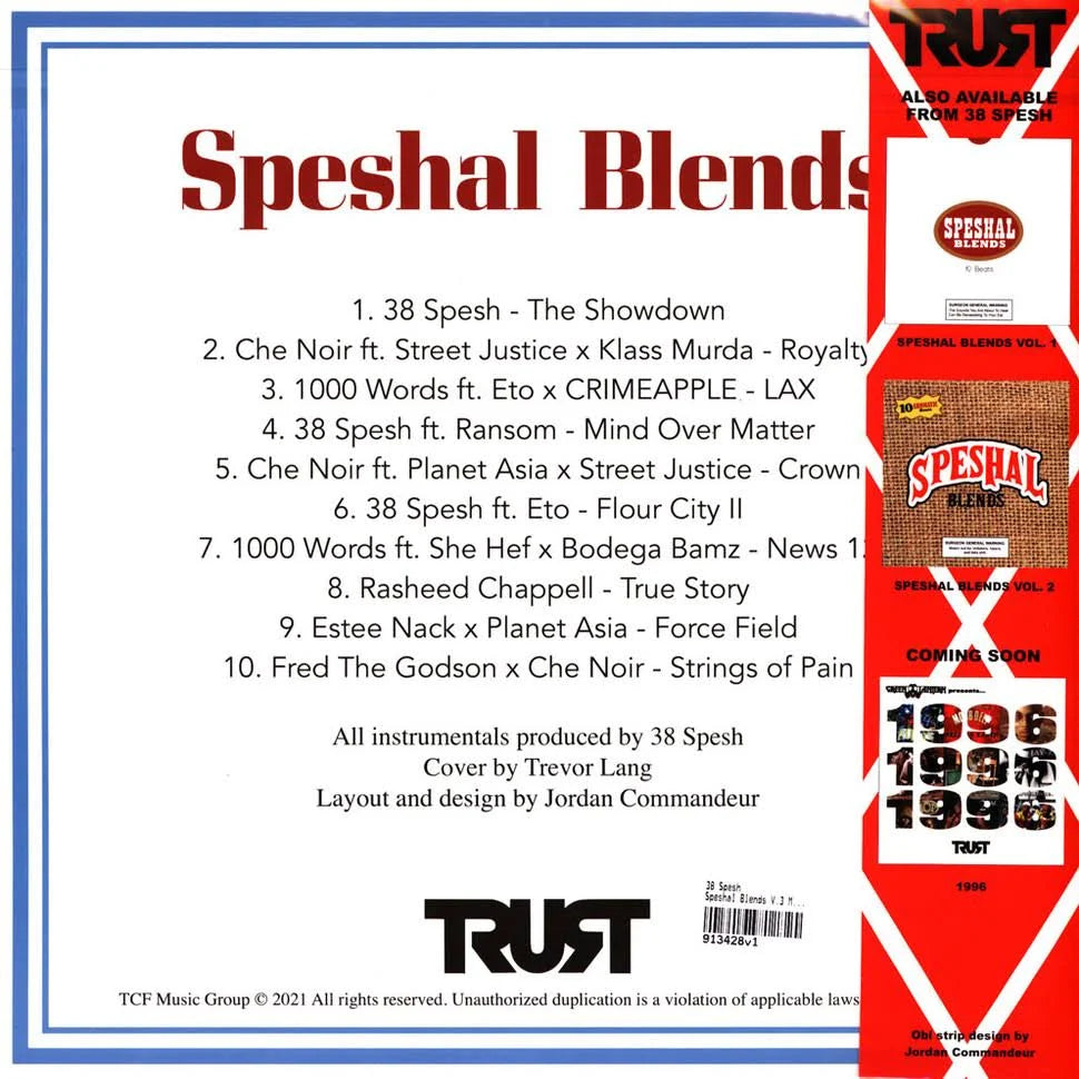 38 Spesh - Speshal Blends Vol 3