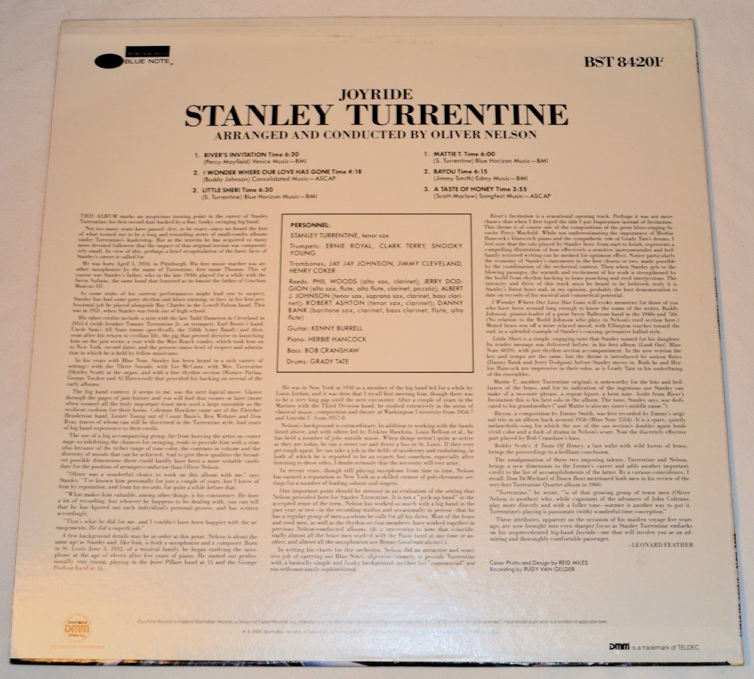 Turrentine, Stanley - Joyride