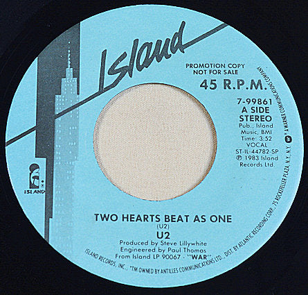 U2 - Two Hearts Beat As One