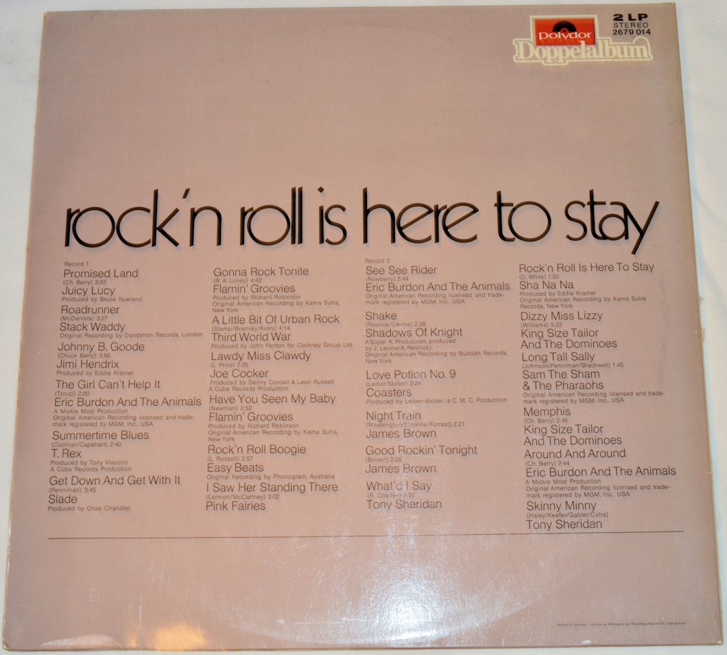 Various - Rock'n Roll Is Here To Stay