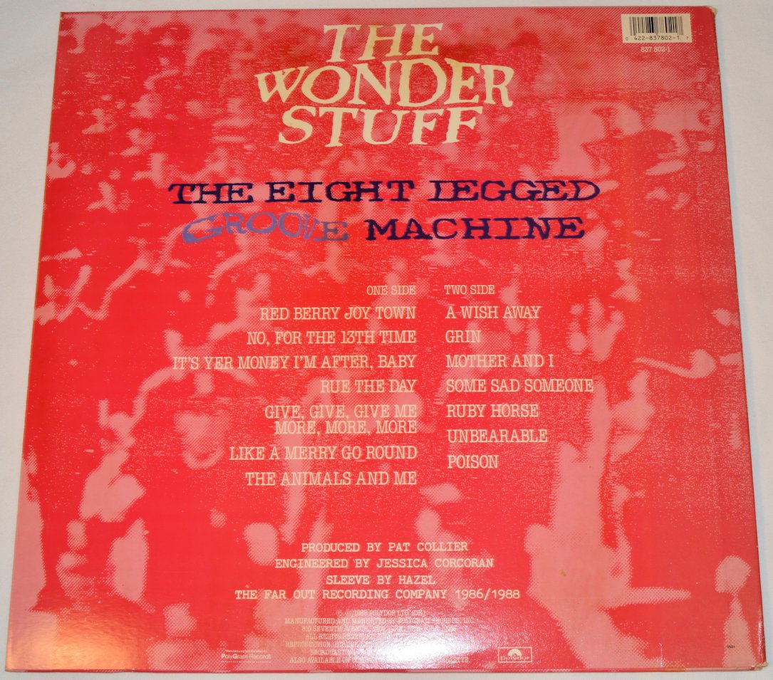 Wonder Stuff, The - Eight Legged Groove Machine